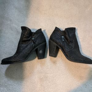 Sparkly booties